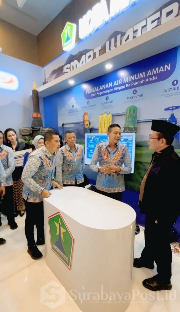Booth Tugu Tirta di ICE APEKSI 2026 Diserbu Kepala Daerah dari Tomohon Sampai Medan