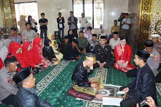 Kapolres Bulukumba Hadiri Akad Nikah Tahanan, Momentum Humanis di Hari Bhayangkara ke-80